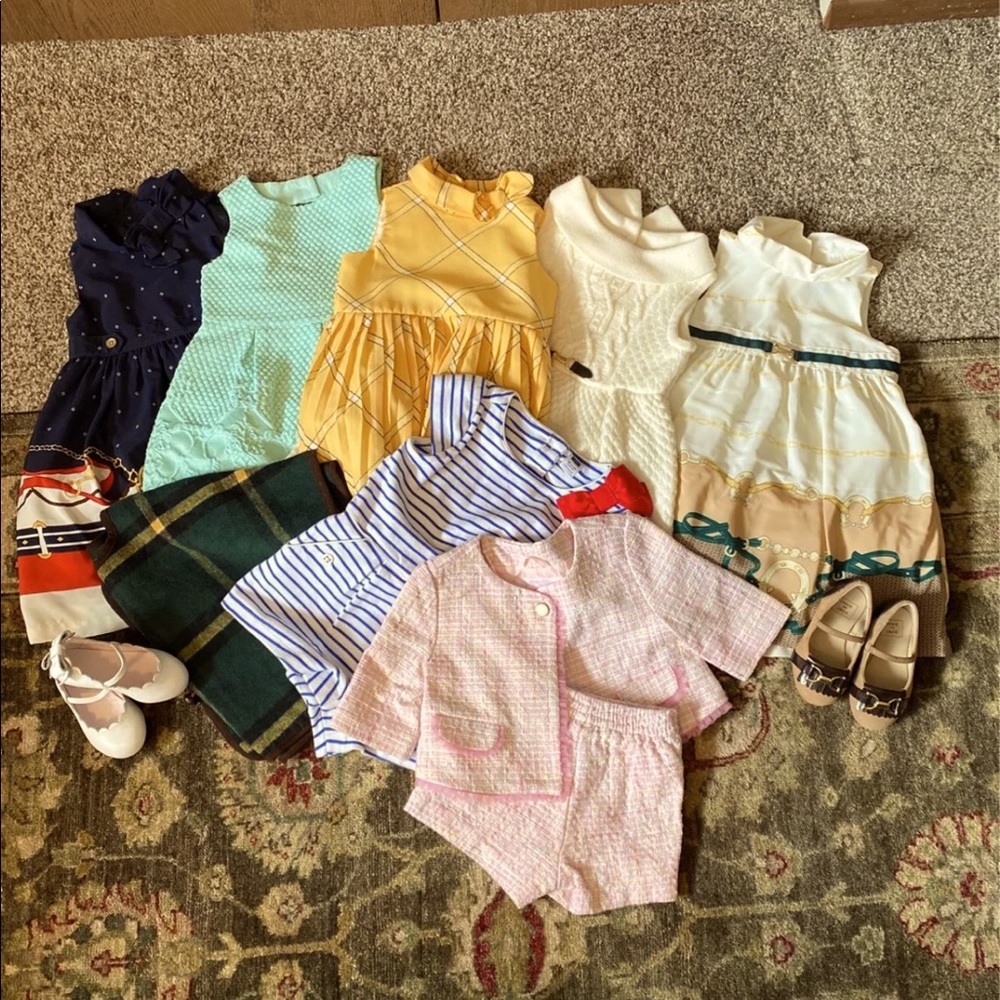 Lot of Janie and Jack Girl’s Clothing w/ shoes